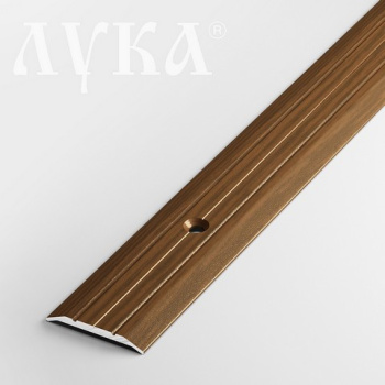 Порог-стык одноуровневый 25х900 мм Лука ПС 01, дуб темный