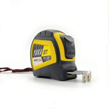 Рулетка 5м х19мм резино-пластик корпус стальн.лента автостоп магнит артYK005190M Novocraft*1/12/120