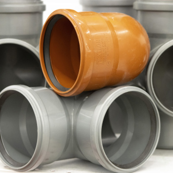 Отвод Ø 110 мм 90° с прямым выходом Ø 50 мм *1/14