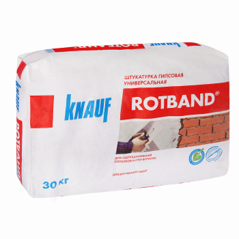 Штукатурка гипсовая KNAUF Rotband, для стен и потолков, 30 кг Штукатурка гипсовая KNAUF Rotband, для стен и потолков, 30 кг