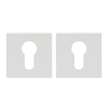 Накладка п/цилиндр белый матовый Slim DP-C-30-WM Code Deco