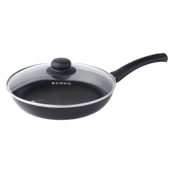 Сковорода алюм.а/приг.  Scovo "Consul" d24см Стекл.кр. RC-009 (з-д"Сково")*1/8