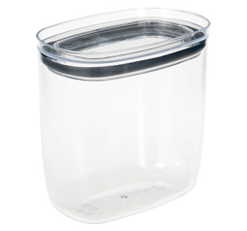 яяяБанка для продуктов пластм. "Шайн" 1,2л 150х95x150мм М1301 ("М-Пластика") *1/8