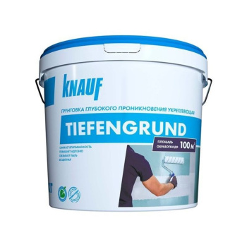 Грунтовка глубокого проникновения KNAUF, 10 л Грунтовка глубокого проникновения KNAUF, 10 л