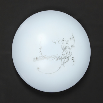 Светильник светодиодный акриловый 270мм 24W 8008/12W*2 010LED3 р.(теп.и хол.свет,смеш)б/пS=10м2VERNE