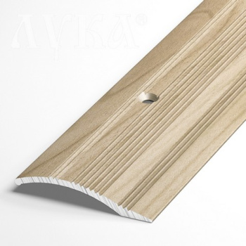 Порог-стык разноуровневый 40х1800 мм Лука ПР 02, дуб шато