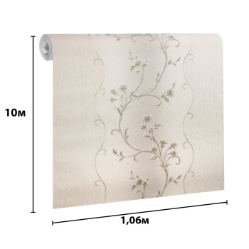 Обои флиз "HomeColor"  PROTECT-CASA (беж.) HC31235-21a 1,06*10м *1/8