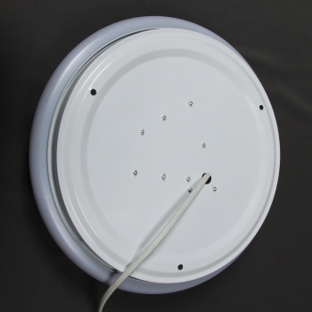 Светильник светодиодный акриловый 270мм 24W 8008/12W*2 010LED3 р.(теп.и хол.свет,смеш)б/пS=10м2VERNE