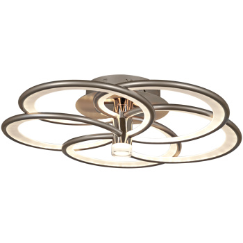 Люстра 09246-0.3-5S Champaign silver LED ПДУ ПДУ+диммер+управление с телефон 3000-6000К S=26м2  *1 Люстра 09246-0.3-5S Champaign silver LED ПДУ ПДУ+диммер+управление с телефон 3000-6000К S=26м2  *1