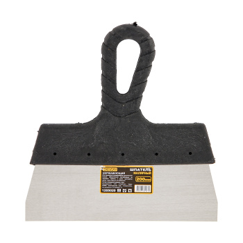 Шпатель фасадный нерж.сталь зубчат 250мм пласт.руч 8*8мм T4P(арт.1201178) *1/10/60