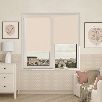 Штора рулонная Блэкаут Болид крем 61,5*175 Легранд *1/6