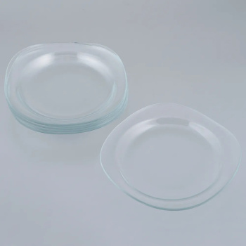 Набор тарелок стекло Pasabahce "Инвитейшн" 6шт d18,5см 10468 *1/4