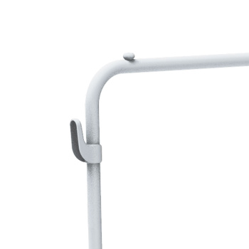 яяяВешалка напольная "Гардеробная" "Ника" шир.0,86м, выс.1,55м, на Колес. Белый ВГ2/Б *1