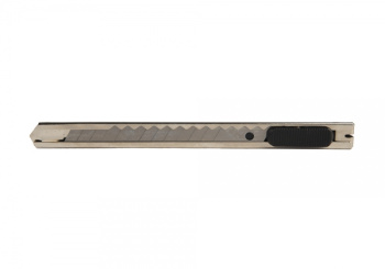 Нож строительный  9мм корпус металл автофиксация (1076-06-10) STURM *1/10/200 Нож строительный  9мм корпус металл автофиксация (1076-06-10) STURM *1/10/200