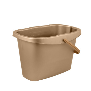 Ведро д/мытья пола пластм. 13л прямоуольное "Wood" 380х285мм,h-250 SC500710624 "Spin Clean"*1/14