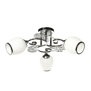 Люстра Verner Lighting А1231/3, 40 Вт, Е27, 3 лампы, хром