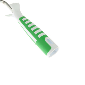 Валик микрофибра 180мм "Профи" d-8мм бело-зеленый микс (арт.100-738) (Акор) *1/30