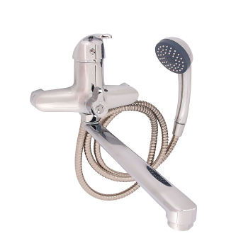 Смеситель для ванны Potato P2204, длинный излив, однорычажный