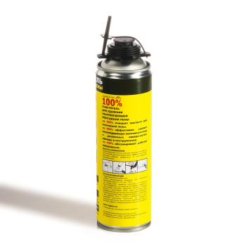 Очиститель монтажной пены 500 мл Ремонт на 100%