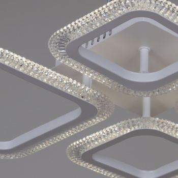 Люстра 09838-0.3-2+2 WH LED ПДУ ПДУ+диммер+управление с телефона 3000-6000К S=14м2 *1/4 Люстра 09838-0.3-2+2 WH LED ПДУ ПДУ+диммер+управление с телефона 3000-6000К S=14м2 *1/4