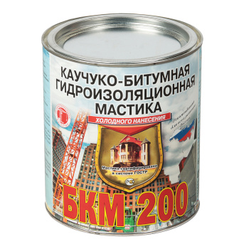 Мастика битумно-каучуковая 2 кг Рогнеда, гидроизоляционная Мастика битумно-каучуковая 2 кг Рогнеда, гидроизоляционная