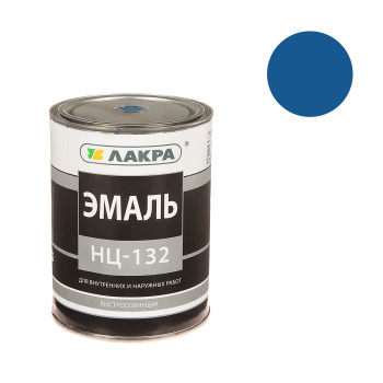 Эмаль Лакра НЦ-132, 0.7 кг, синяя