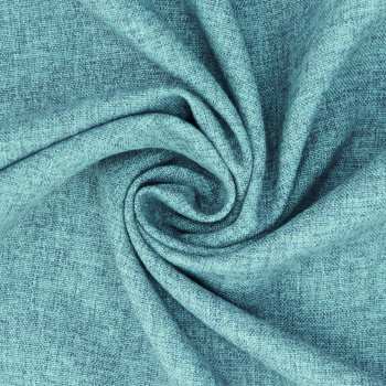 Штора лен меланж 200*270см бирюзовый №33 арт.26598 NOVEL *1