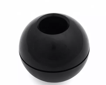 Заглушка шар пластик 25мм ЧЕРНЫЙ JF-61 *1/50