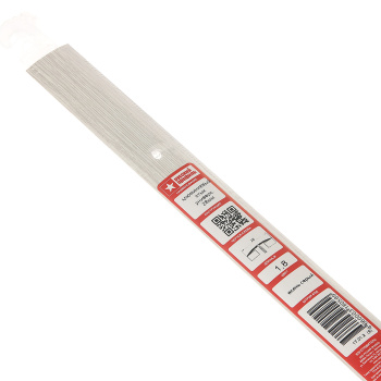 Порог-стык одноуровневый 28х1800 мм Русский профиль, ясень серый