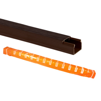 Кабель-канал 40*25мм (дл. 2м) венге "ЭКО" 3D TDM SQ0402-2408 *20