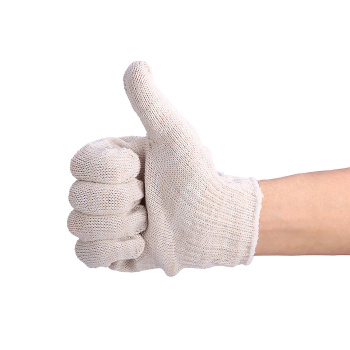 Перчатки ХБ б/покр 10кл (5 нитей) 40гр бел *10/300 Перчатки ХБ б/покр 10кл (5 нитей) 40гр бел *10/300