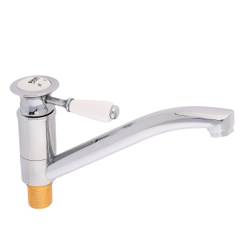 Смеситель для кухни Potato P4917, длинный излив, рычажный