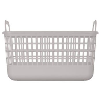 Корзина для хранения пластм. "Kobo" 320х224х210мм 12л с Крышкой Св-беж арт435218334("Бытпласт")*1/16