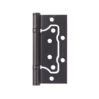 Петля без врезки ЧЕРНЫЙ матовый 100*75*2.5 BB Фабрика Замков *1/50/100