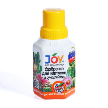 Удобрение JOY "Для Кактусов и суккулентов" 0,25 мл *24 *