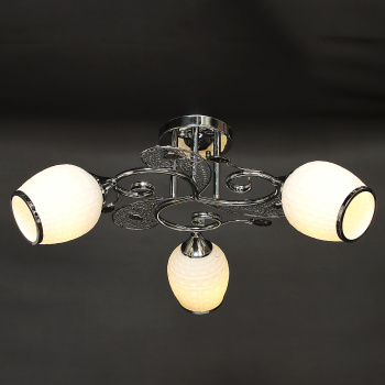 Люстра Verner Lighting А1231/3, 40 Вт, Е27, 3 лампы, хром