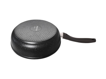 Сковорода алюмин. антипригарная "Kukmara" "Marble INDUCTION" Мрам.темн. d24см смтиш240а*1/4