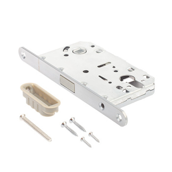 Защелка врезная п/ручку и цил.мех. ХРОМ сатинированный МАГНИТНАЯ 5300-MC-CRS Code Deco*1/40 Защелка врезная п/ручку и цил.мех. ХРОМ сатинированный МАГНИТНАЯ 5300-MC-CRS Code Deco*1/40