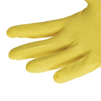 Перчатки латексные с хлопк.напыл. L (большой) 1пара Желтые 092010 "York" *12/144 Перчатки латексные с хлопк.напыл. L (большой) 1пара Желтые 092010 "York" *12/144