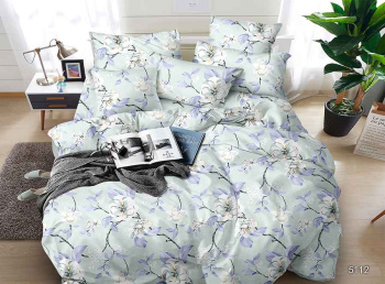 Постельное белье 2сп бамбук Орхидея 5112, наволочки 70*70см - 2шт *1/4