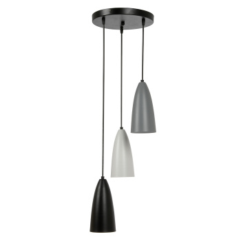 Люстра Verner Lighting N3399/3H, 40 Вт, E27, 3 лампы, черный
