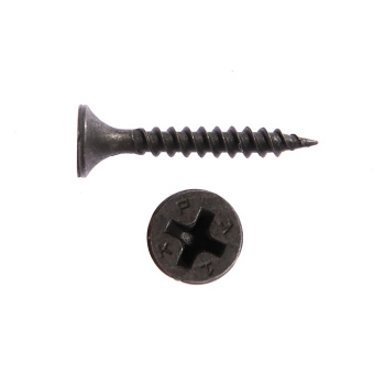 Саморез по металлу 3.5х25 мм BROZEX, частая резьба, фосфатированные Саморез по металлу 3.5х25 мм BROZEX, частая резьба, фосфатированные