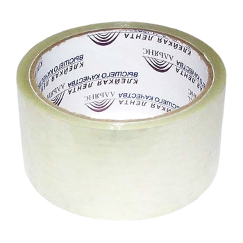 Лента клейкая прозрачная 48мм х 145м АЛЬЯНС *6/36