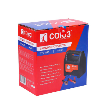 Устройство зарядное для автомобильного аккумулятора 12В 5А ЗУС-1215 СОЮЗ *1/12