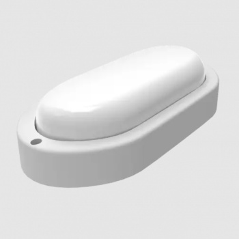 Светильник ЖКХ овал 15W 1100lm 4000K 200-240V IP65 200x98x46 белый Gauss LITE 161418215 *1/40