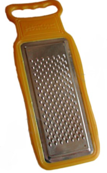 Терка металл. жест. 270х97мм, в пласм.корусе с пластм.рукой, "для Сыра" (арт.ТПС-3у) "Никис" *1/30