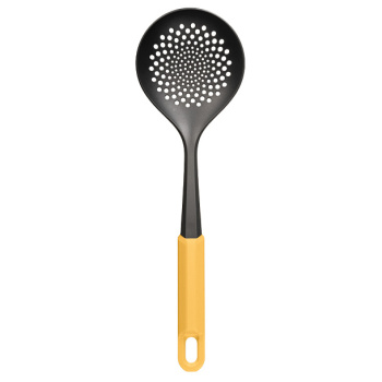 Шумовка пластм. "Fiesta" дл.350мм Желтый арт.434279806 ("Бытпласт") *1/12