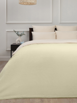 Плед 200*220см фланель жаккард  r-ромбики шампань TF FNJL CR2 003/2022 Absolute *1 акция