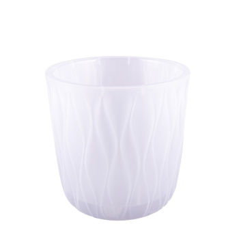 Кашпо пластм. "Desert" 2,3л d верха 157мм h152мм со вставкой Прозрачный 86401 *1/16