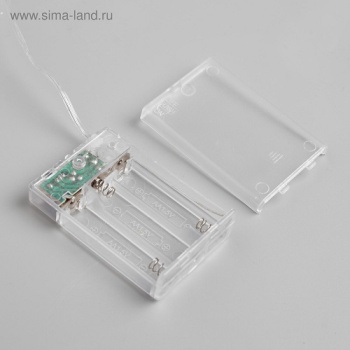 Гирлянда Нить 5 м 50LED тепл.бел.медная нить роса IP20 AAх3 (нет в комплекте) 5198320 *1/150 Гирлянда Нить 5 м 50LED тепл.бел.медная нить роса IP20 AAх3 (нет в комплекте) 5198320 *1/150